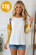 Ivory mustard longsleeve