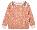 Orange longsleeve floral